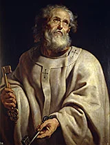 'Saint Peter' painting by Peter Paul Rubens