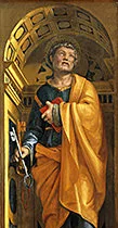 'Saint Peter the Apostle' painting by Bernardino Zenale