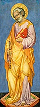 'Saint Peter' painting by Michele Giambono
