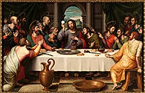 Thumbnail of 'The Last Supper' by Juan de Juanes, 1555–1562. Warren Camp's 'Peter Masterpieces' photo album.