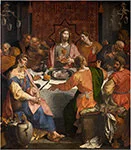 'The Last Supper' painting by Ambrosius Francken I