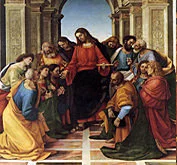 'Communion of the Apostles' painting by Luca Signorelli