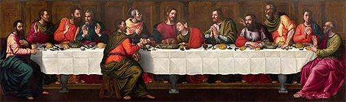 'The Last Supper' painting by Plautilla Nelli