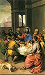 'The Last Supper' painting by Titian