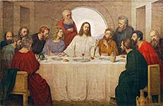 'The Last Supper' painting by Tom von Dreger