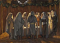 Thumbnail of 'The Last Supper' by James Tissot, 1886–1894. Click to open Warren Camp's 'Peter Masterpieces' Album 9. Thumbnail of 'The Last Supper' by James Tissot, 1886–1894. Warren Camp's 'Peter Masterpieces' photo album.