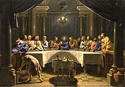 'The Last Supper' painting by Jean-Baptiste de Champaigne