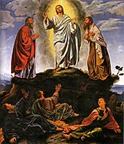 'Transfiguration' painting by Giovanni Savoldo