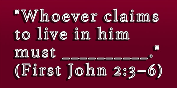 Hint #13 for quiz of 'Three Epistles of Apostle John' Bible study
