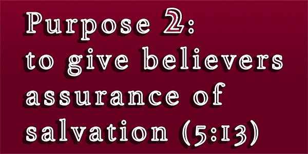 Hint #2 for quiz of 'Three Epistles of Apostle John' Bible study