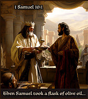 Warren Camp's Scripture picture of 1 Samuel 10:1 NIV