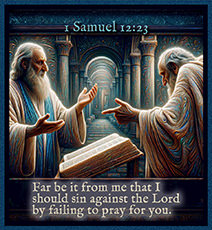 Warren Camp's Scripture picture of 1 Samuel 12:23 NIV