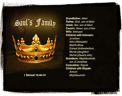 Warren Camp's Scripture picture of 1 Samuel 14:49–51 NIV
