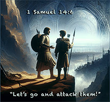 Warren Camp's Scripture picture of 1 Samuel 14:6 NIV