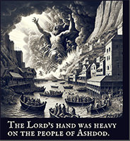 Warren Camp's Scripture picture of 1 Samuel 5:6 NIV