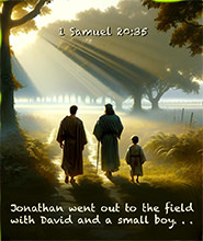 Warren Camp's Scripture picture of 1 Samuel 20:35