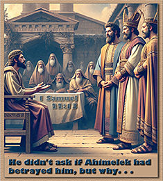 Warren Camp's Scripture picture of 1 Samuel 22:13