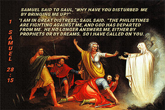 Warren Camp's Scripture picture of 1 Samuel 28:15 NIV