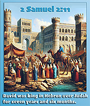 Warren Camp's Scripture picture of 2 Samuel 2:11 NIV