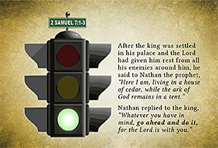 Warren Camp's custom-created Scripture picture of 2 Samuel 7:1–3 NIV