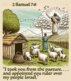Warren Camp's custom-created Scripture picture of 2 Samuel 7:8 NIV