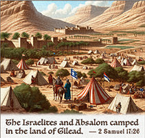 Warren's custom Scripture artwork of 2 Samuel 17:26