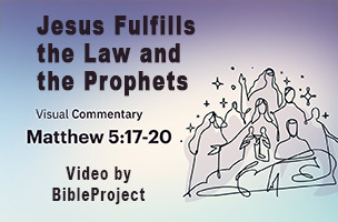 Watch and enjoy this 6-minute BibleProject video on 'Jesus Fulfilling the Torah.'