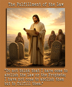 Warren's styled/framed Scripture picture of Matthew 5:17.
