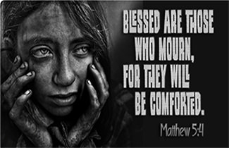 Click to enlarge Warren's styled/framed Scripture picture of Matthew 5:4. Warren's styled/framed Scripture picture of Matthew 5:4.